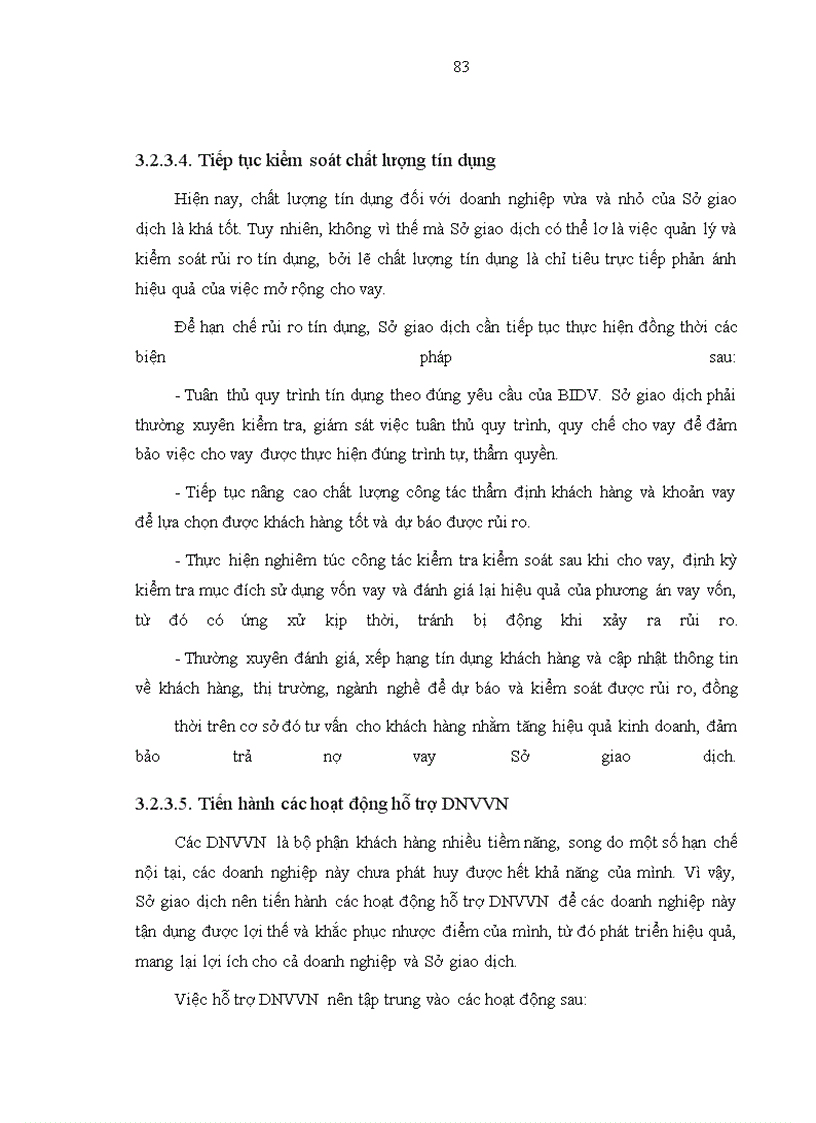 image for page Mở rộng cho vay đối với doanh nghiệp vừa và nhỏ tại Sở giao dịch Ngân hàng Đầu tư và Phát triển Việt Nam