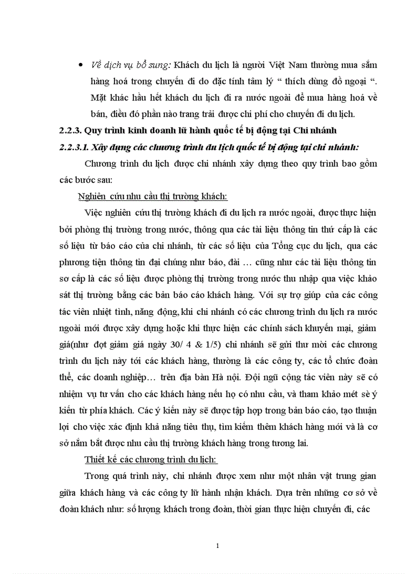 image for page Tổ chức hoạt động kinh doanh lữ hành quốc tế bị động của Chi nhánh Công ty Dịch Vụ Du Lịch Bến Thành tại Hà Nội.