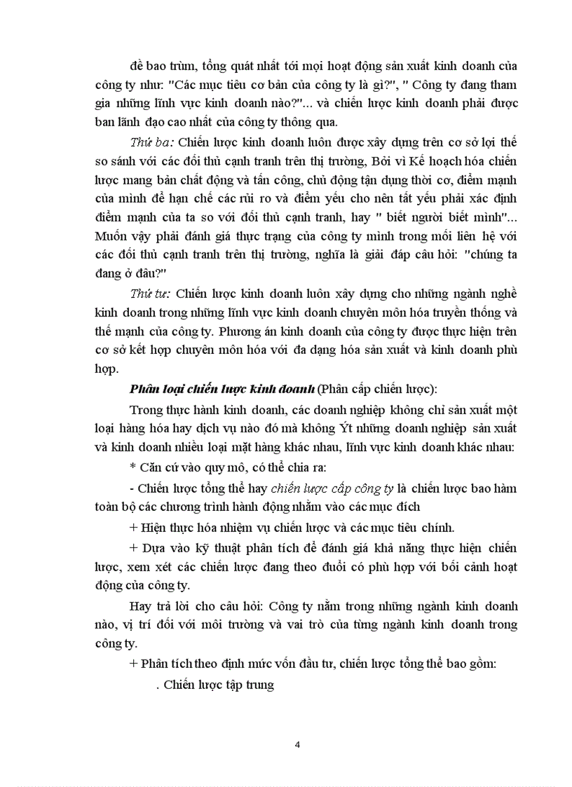 image for page Cơ sở lý luận về công tác hoạch định chiến lược kinh doanh tại một Doanh nghiệp Du lịch-Khách sạn trong nền kinh tế thị trường