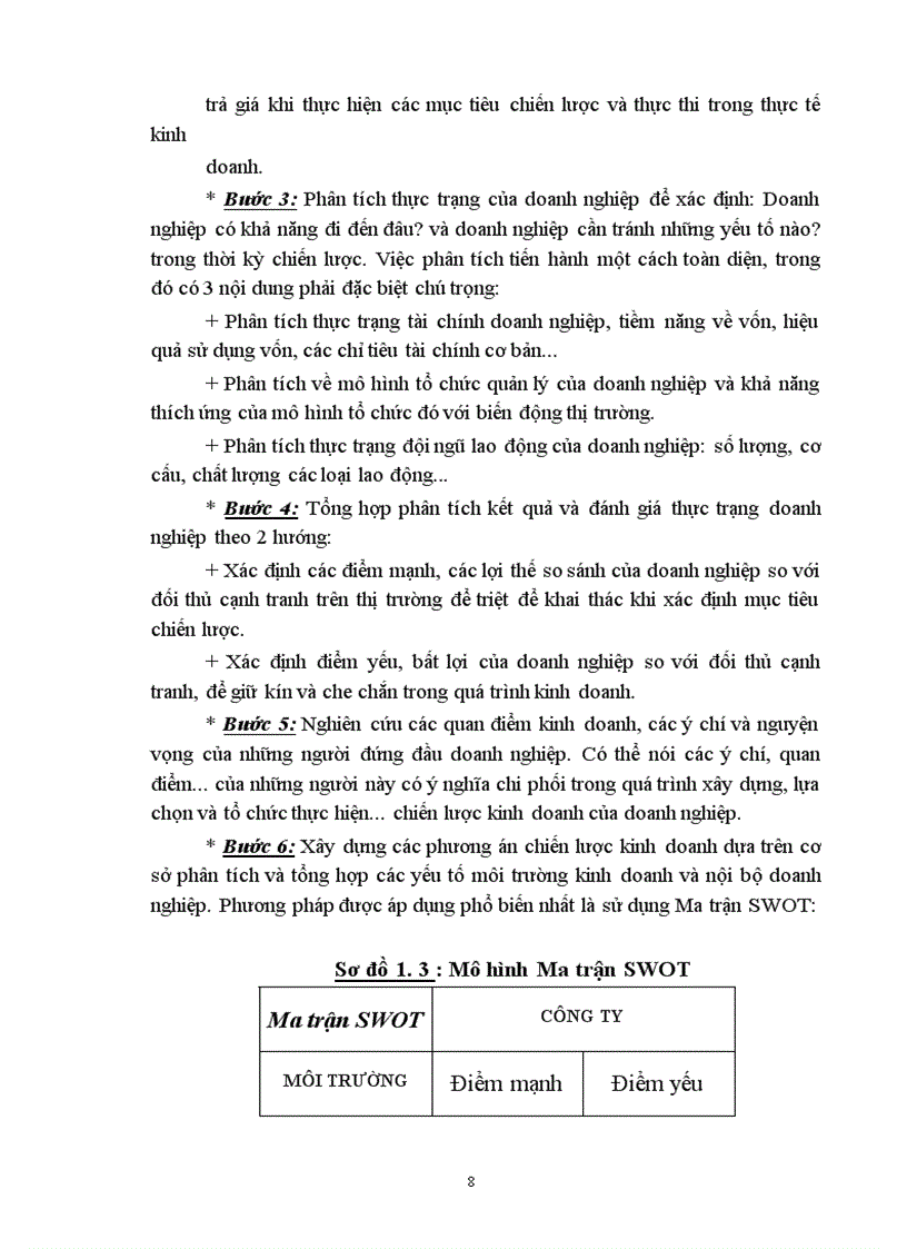 image for page Cơ sở lý luận về công tác hoạch định chiến lược kinh doanh tại một Doanh nghiệp Du lịch-Khách sạn trong nền kinh tế thị trường