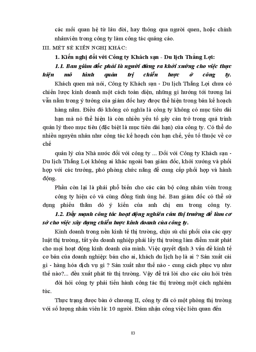 image for page Cơ sở lý luận về công tác hoạch định chiến lược kinh doanh tại một Doanh nghiệp Du lịch-Khách sạn trong nền kinh tế thị trường