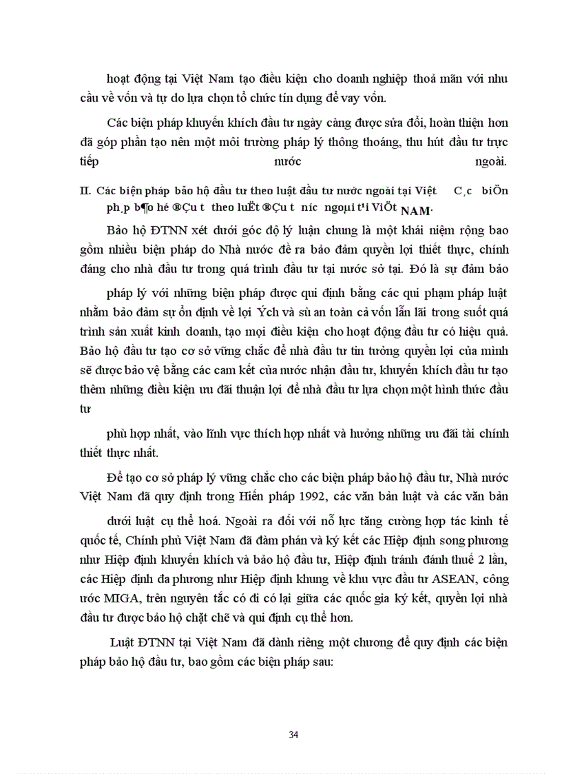 image for page Khuyến khích và bảo hộ đầu tư nước ngoài tại Việt Nam