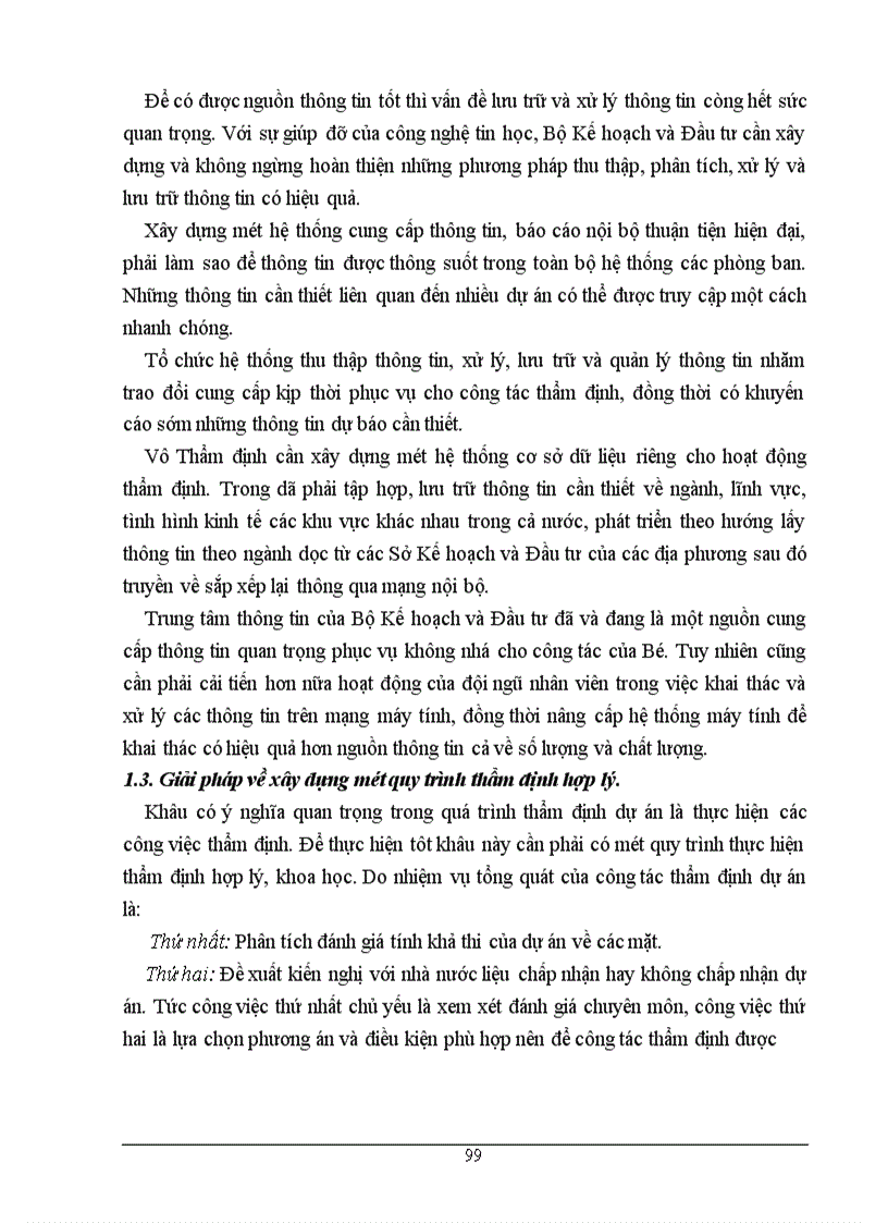 image for page Thực trạng và Một số giải pháp nhằm hoàn thiện công tác thẩm định dự án đầu tư sử dụng vốn ngân sách Nhà nước tại Vụ Thẩm định và Giám sát đầu tư - Bộ Kế hoạch và Đầu tư