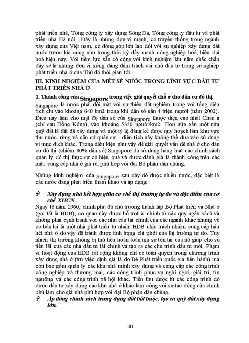 image for page Dự án đầu tư và một số vấn đề về dự án đầu tư phát triển nhà ở