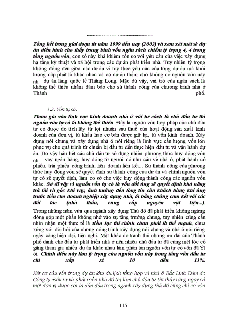 image for page Dự án đầu tư và một số vấn đề về dự án đầu tư phát triển nhà ở