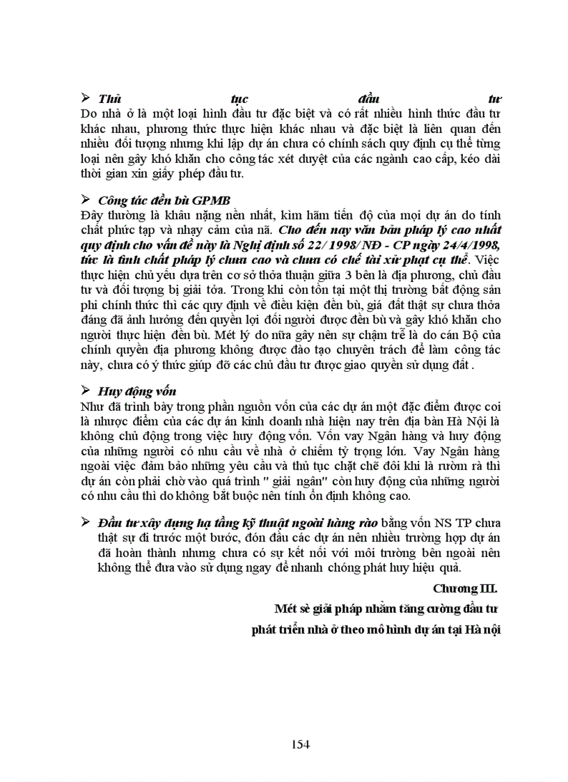 image for page Dự án đầu tư và một số vấn đề về dự án đầu tư phát triển nhà ở