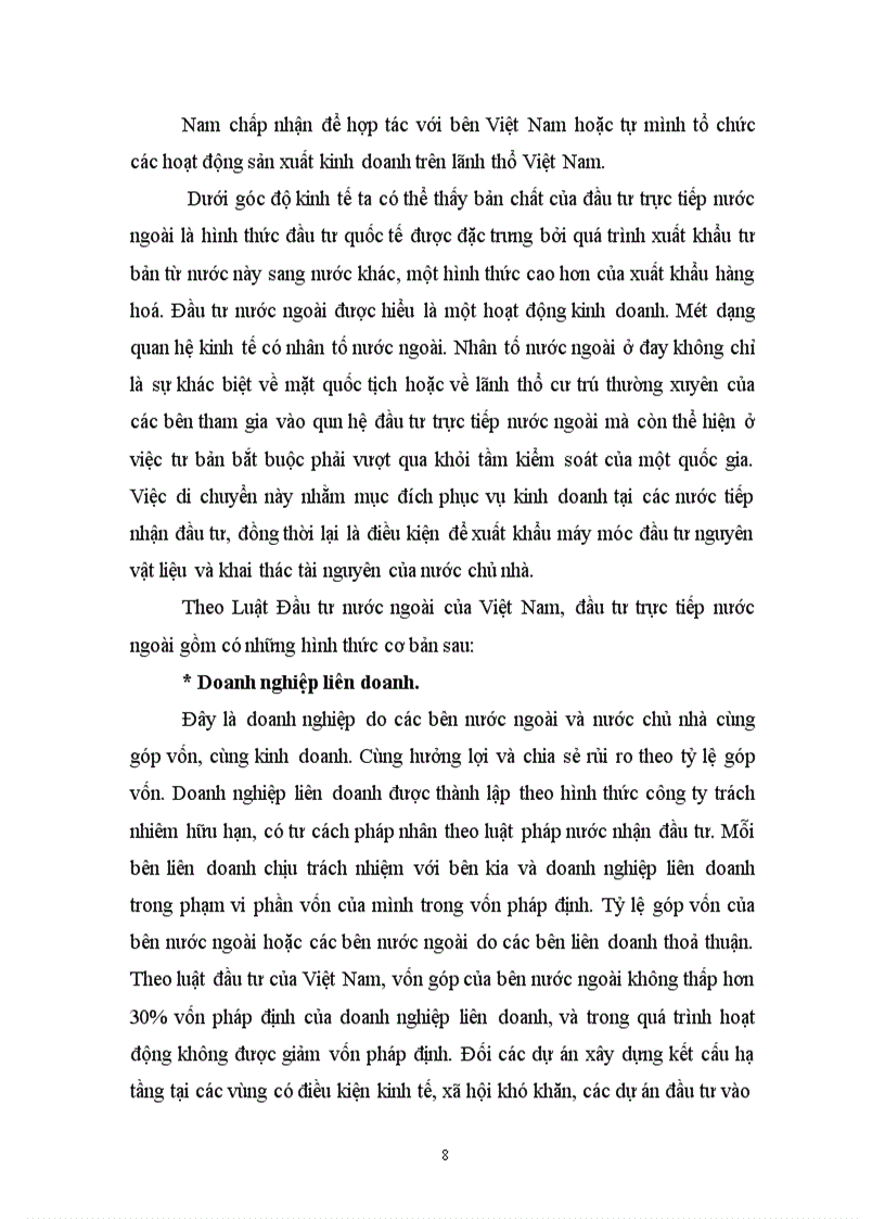 image for page Đầu tư trực tiếp nước ngoài trong ngành Lâm nghiệp Việt Nam những năm 1990- 2002