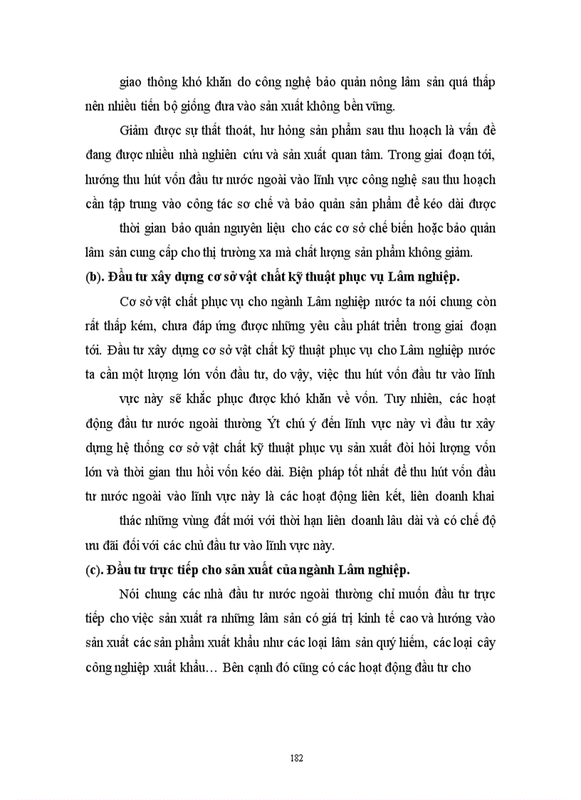 image for page Đầu tư trực tiếp nước ngoài trong ngành Lâm nghiệp Việt Nam những năm 1990- 2002