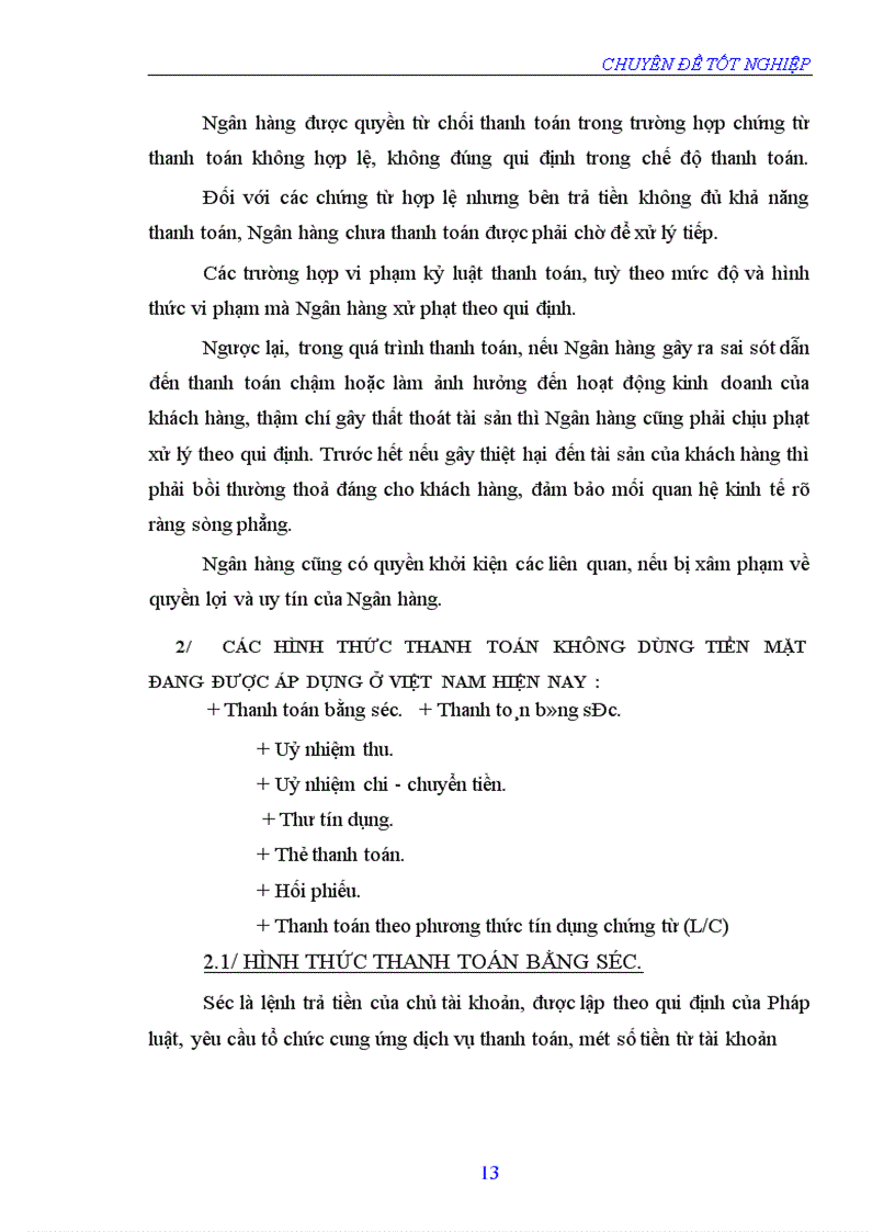 image for page Một số vấn đề về thanh toán không dùng tiền mặt tại Ngân hàng nông nghiệp và phát triển nông thôn Thành phố Yên Bái - thực trạng và giải pháp