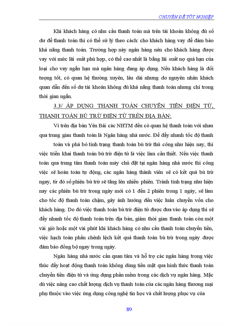 image for page Một số vấn đề về thanh toán không dùng tiền mặt tại Ngân hàng nông nghiệp và phát triển nông thôn Thành phố Yên Bái - thực trạng và giải pháp