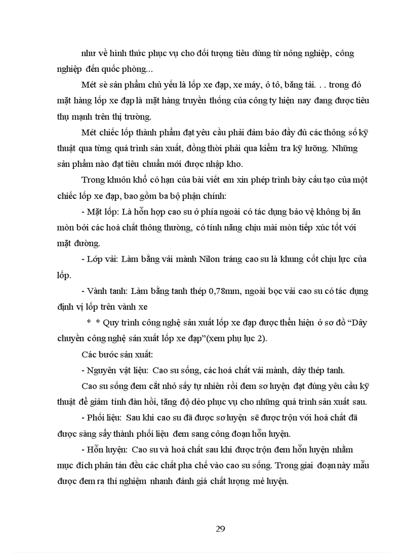 image for page Một số nhận xét và ý kiến đề xuất nhằm hoàn thiện công tác kế toán tập hợp chi phí sản xuất và tính giá thành sản phẩm ở Công ty Cao su Sao vàng hà nội.