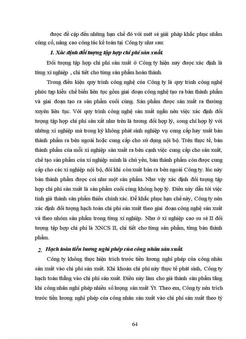 image for page Một số nhận xét và ý kiến đề xuất nhằm hoàn thiện công tác kế toán tập hợp chi phí sản xuất và tính giá thành sản phẩm ở Công ty Cao su Sao vàng hà nội.