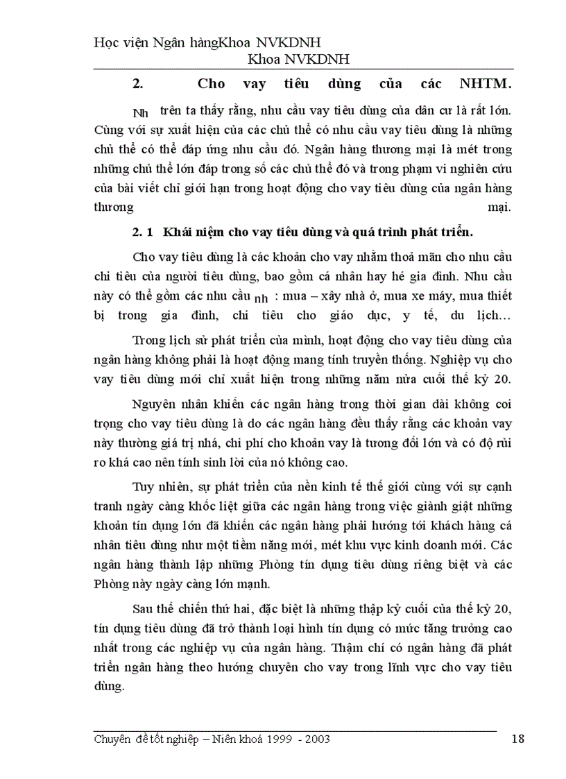 image for page Giải pháp mở rộng hoạt động cho vay tiêu dùng tại NHNo&PTNT Việt Nam – Chi nhánh Nam Hà Nội