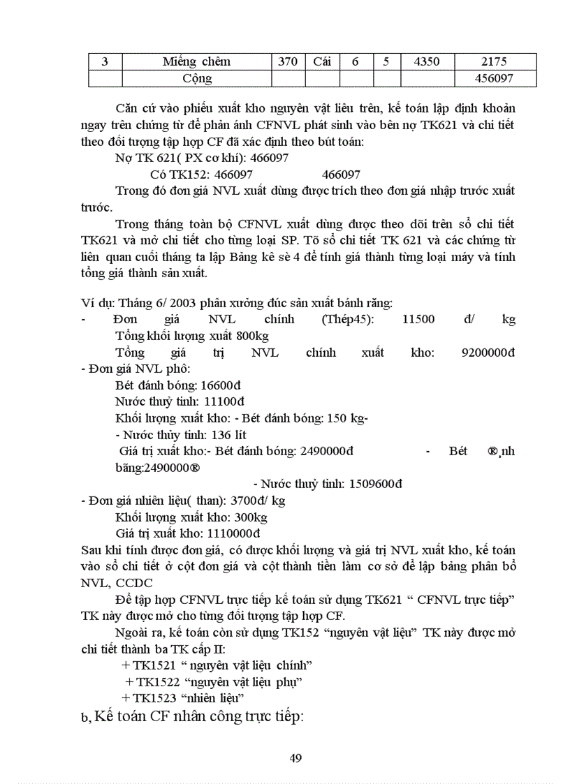 image for page Một số nhận xét và kiến nghị về công tác kế toán chi phí sản xuất và tính giá thành sản phẩm tại Công ty Cơ khí Giải Phóng.