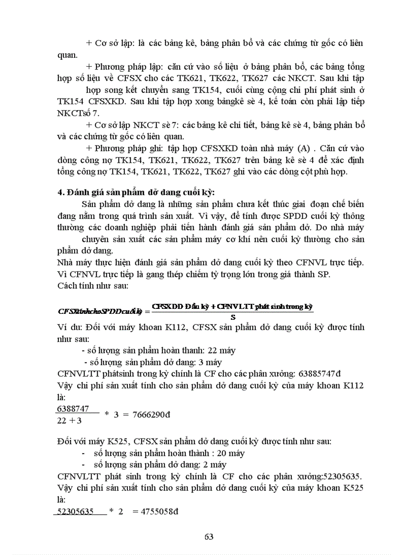 image for page Một số nhận xét và kiến nghị về công tác kế toán chi phí sản xuất và tính giá thành sản phẩm tại Công ty Cơ khí Giải Phóng.