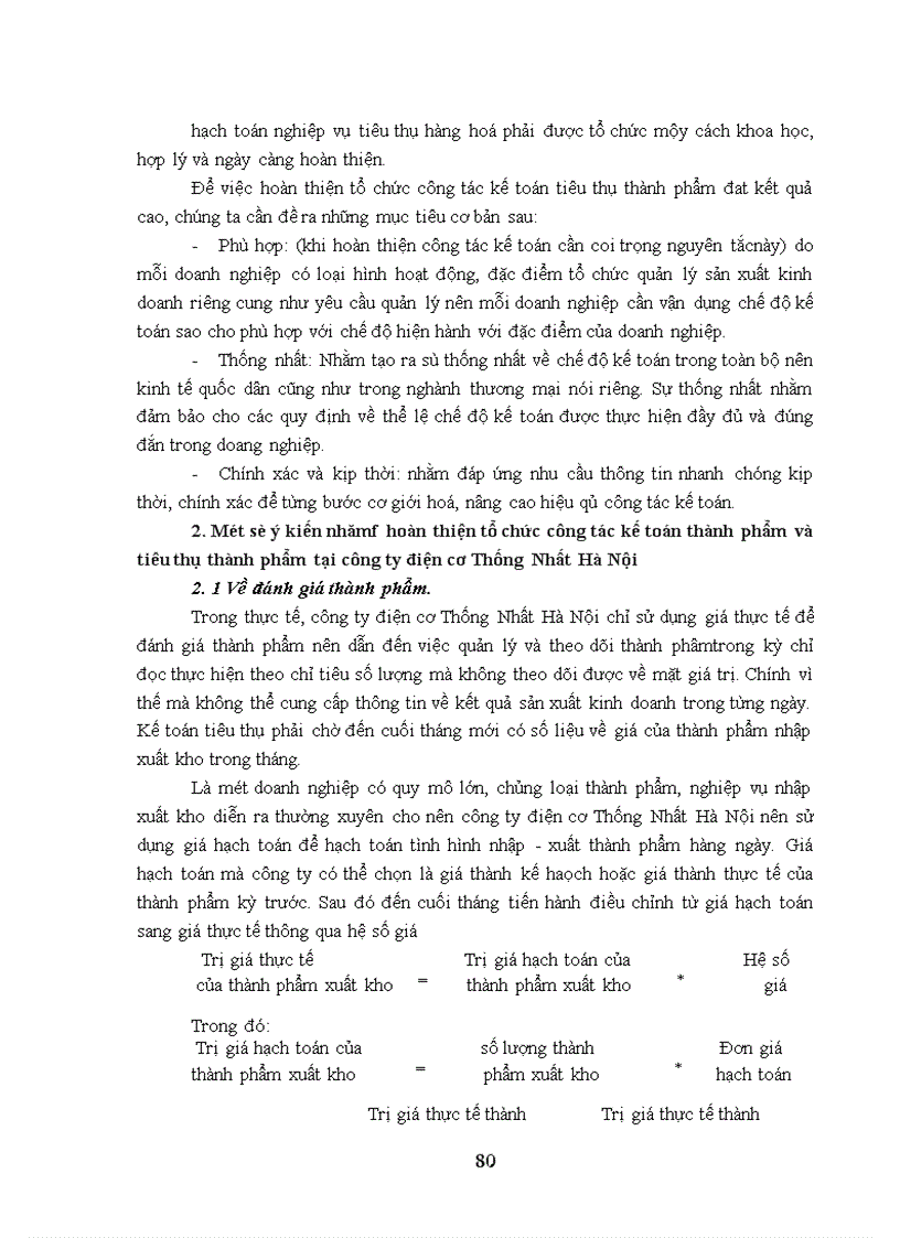 image for page Một số kiến nghị nhằm hoàn thiện công tác kế toán thành phẩm và tiêu thụ thành phẩm tại công ty Điện cơ Thống Nhất Hà Nội