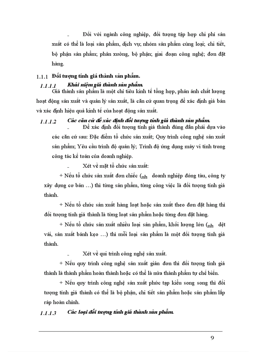 image for page Công tác kế toán chi phí sản xuất và tính giá thành sản phẩm của công ty sản xuất - xuất nhập khẩu - đầu tư thanh niên Hà Nội