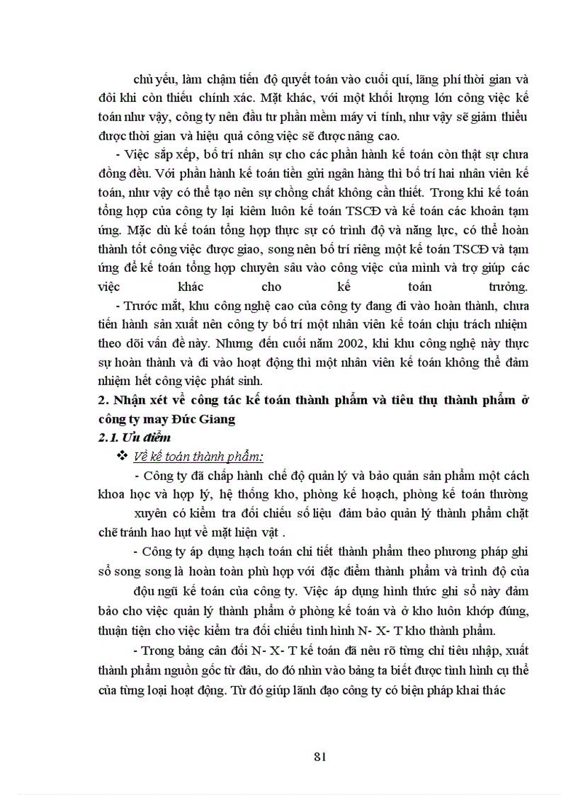 image for page Tổ chức công tác kế toán thành phẩm và tiêu thụ thành phẩm ở công ty may Đức Giang