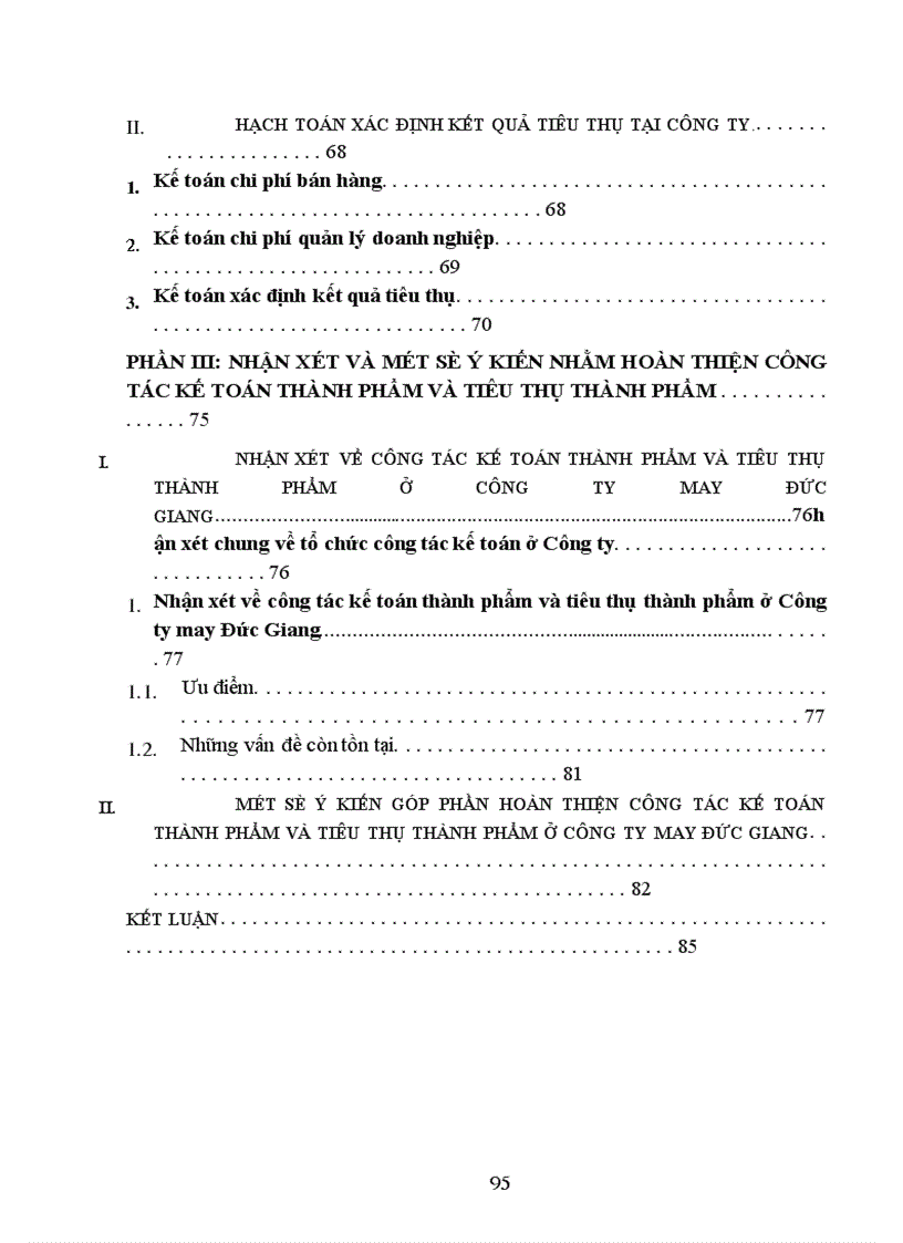 image for page Tổ chức công tác kế toán thành phẩm và tiêu thụ thành phẩm ở công ty may Đức Giang