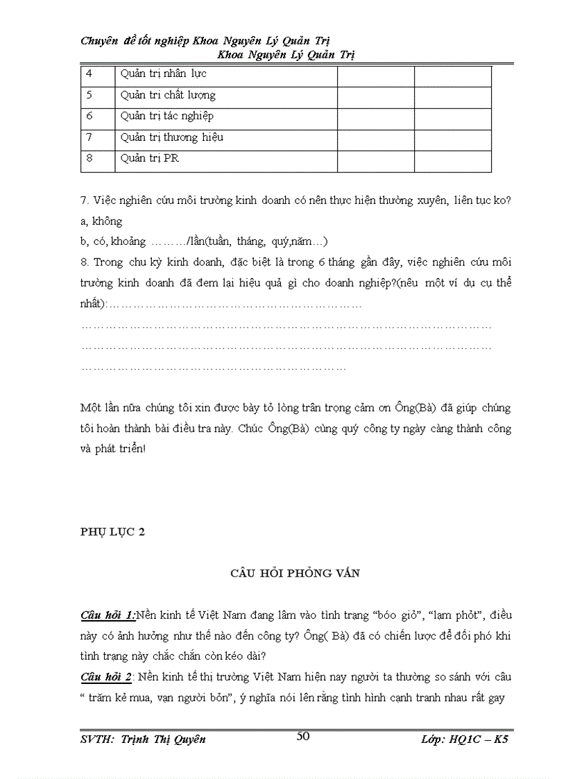 image for page Nghiên cứu ảnh hưởng của môi trường kinh doanh đến công tác quản trị của công ty TNHH TM và DV Phương Thảo