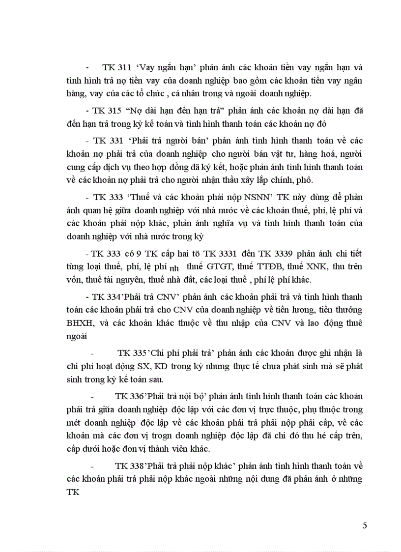 image for page Tổ chức kế toán các khoản nợ phải trả trong doanh nhgiệp