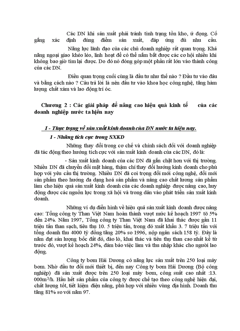 image for page Vấn đề lợi nhuận với việc nâng cao hiệu quả kinh tế trong sản xuất của các doanh nghiệp nước ta hiện nay