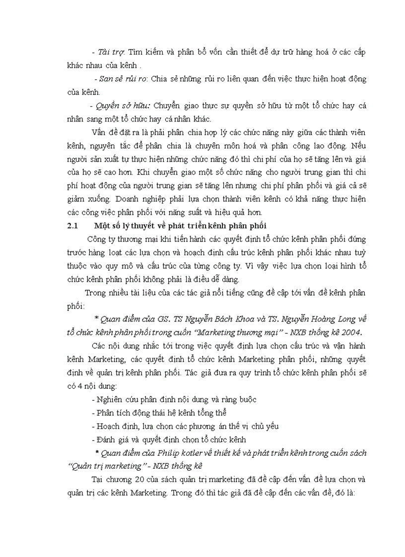 image for page Giải pháp phát triển kênh phân phối nông sản của công ty TNHH thương mại và đầu tư Việt Liên