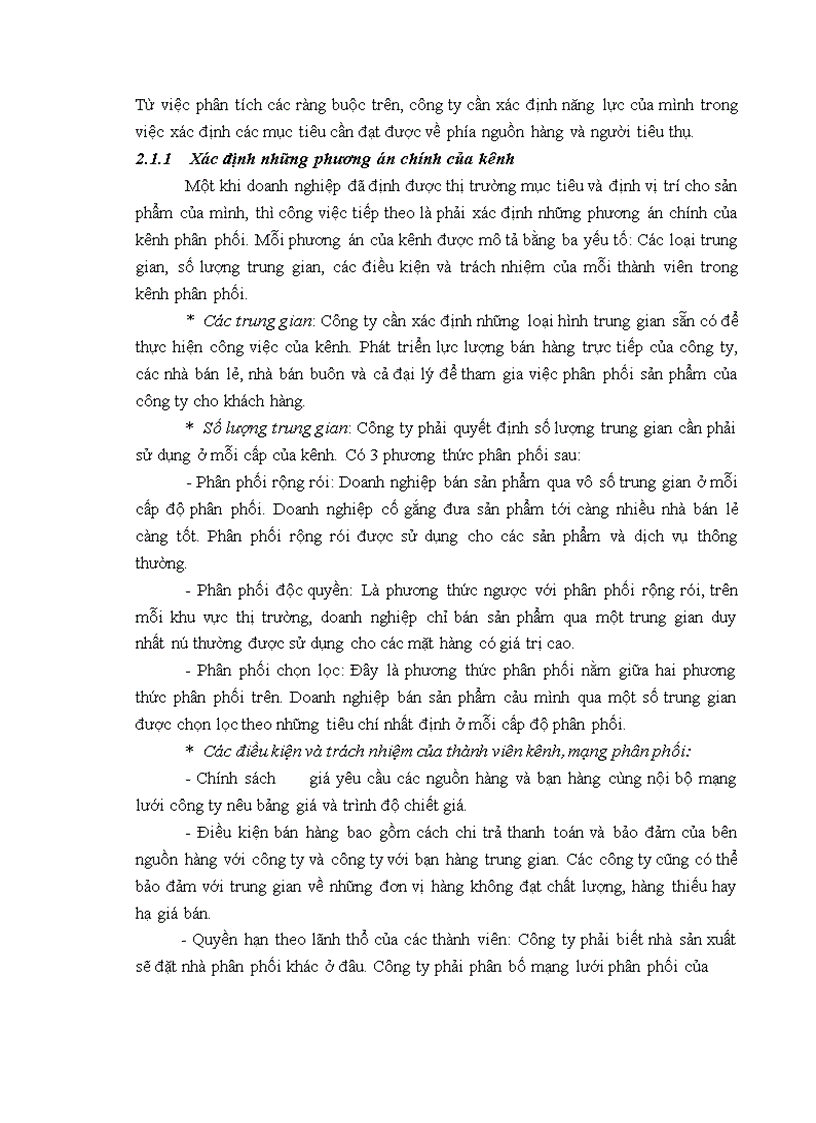 image for page Giải pháp phát triển kênh phân phối nông sản của công ty TNHH thương mại và đầu tư Việt Liên