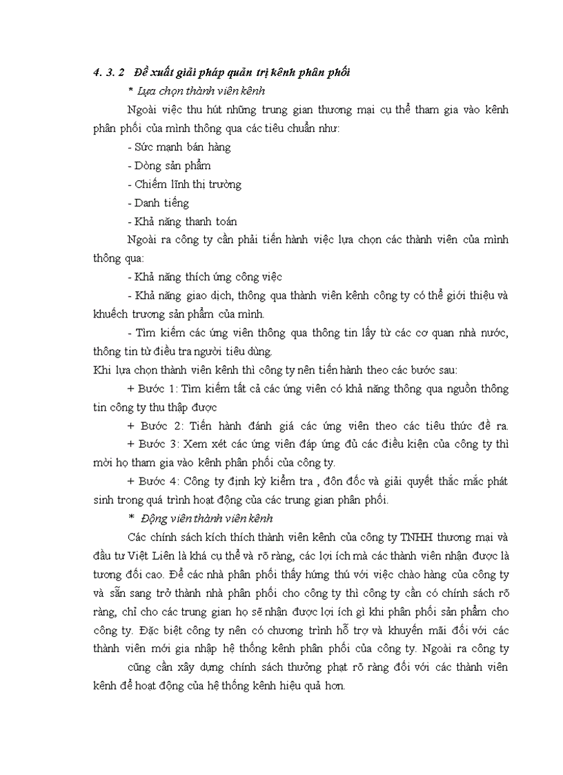 image for page Giải pháp phát triển kênh phân phối nông sản của công ty TNHH thương mại và đầu tư Việt Liên