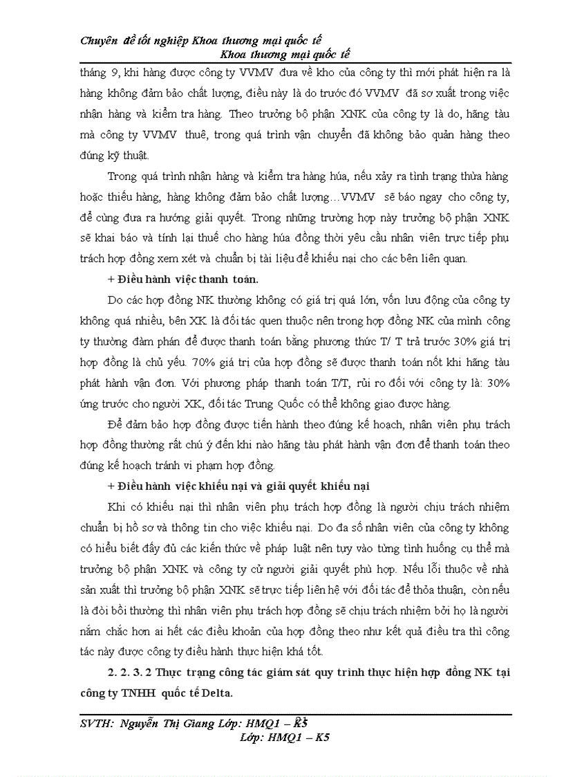 image for page Giám sát và điều hành quy trình thực hiện hợp đồng nhập khẩu nguyên phụ liệu từ thị trường Trung Quốc tại công ty TNHH quốc tế Delta