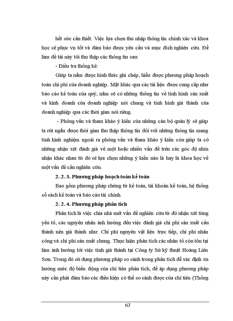 image for page Kế toán chi phí sản xuất và tính giá thành sản phẩm ở Công ty Sứ kỹ thuật Hoàng Liên Sơn - Yên Bái