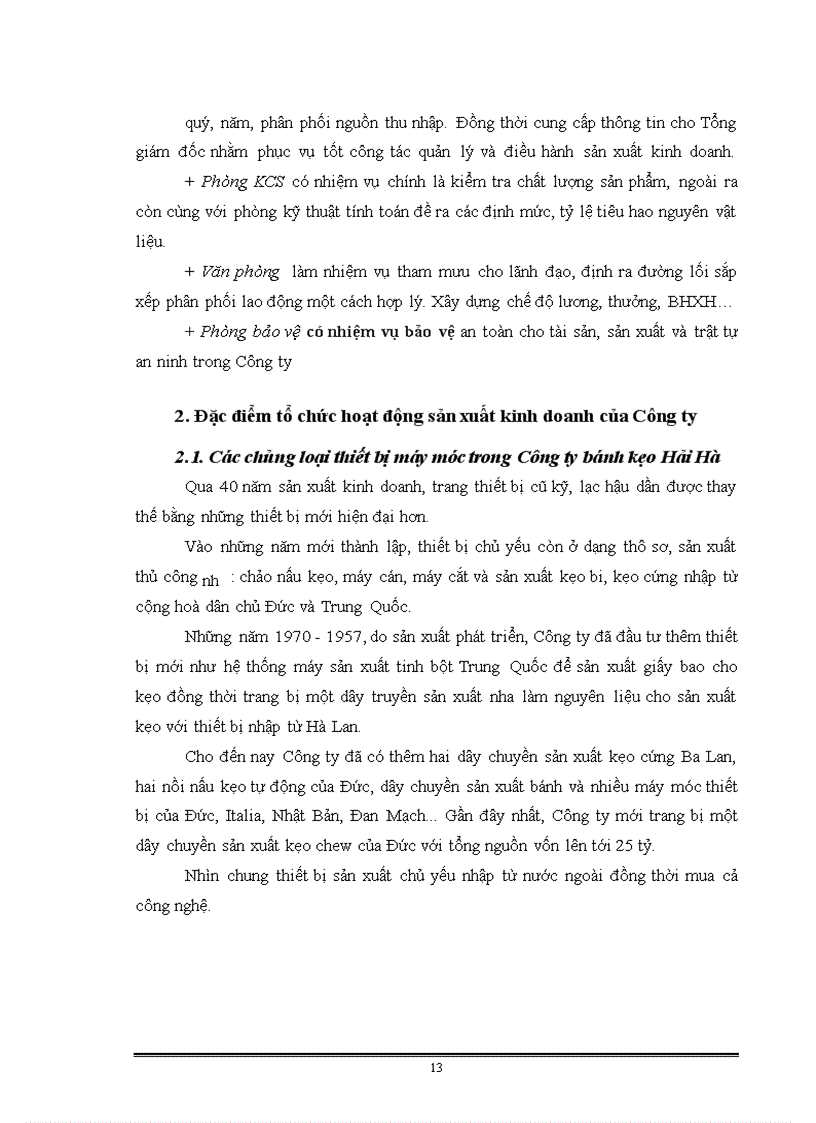 image for page Đánh giá khái quát tổ chức hạch toán kế toán tại Công ty bánh kẹo Hải Hà.