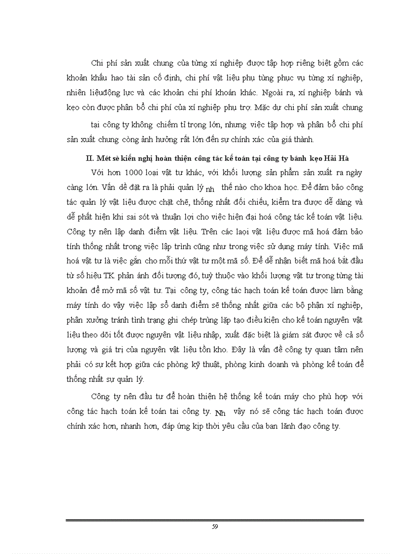 image for page Đánh giá khái quát tổ chức hạch toán kế toán tại Công ty bánh kẹo Hải Hà.