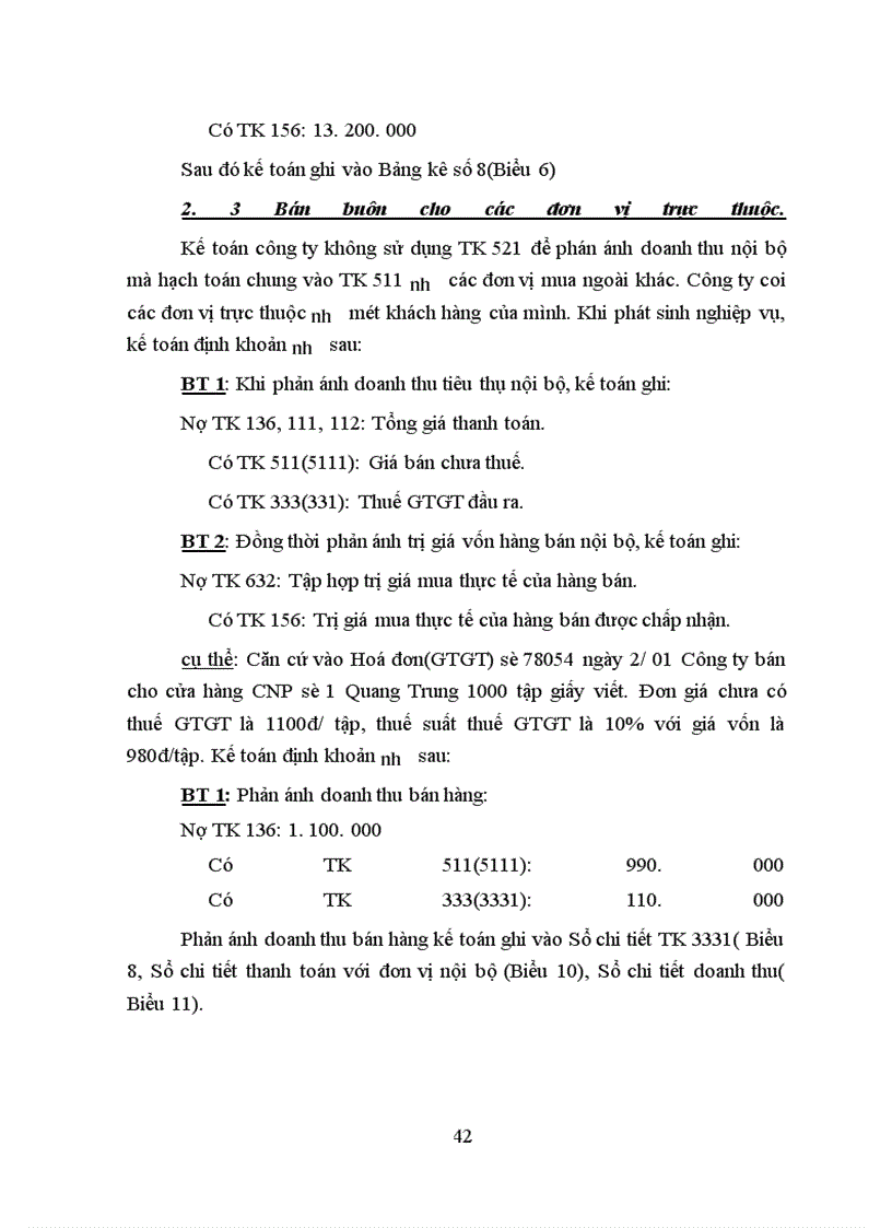 image for page Hoàn thiện hạch toán tiêu thụ và kết quả tiêu thụ tại công ty Công nghệ phẩm Hà tây