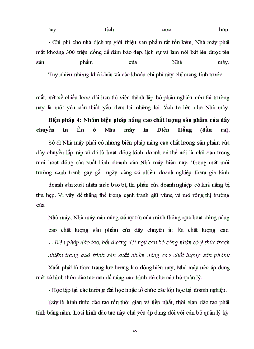 image for page Một số biện pháp cơ bản nâng cao hiệu quả sản xuất kinh doanh ở Nhà máy in Diên Hồng