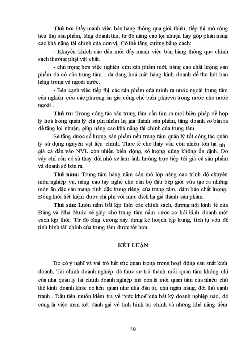 image for page Phân tích tình hình tài chính và giải pháp nhằm nâng cao khả năng tài chính tại trung tâm du lịch thanh niên việt nam