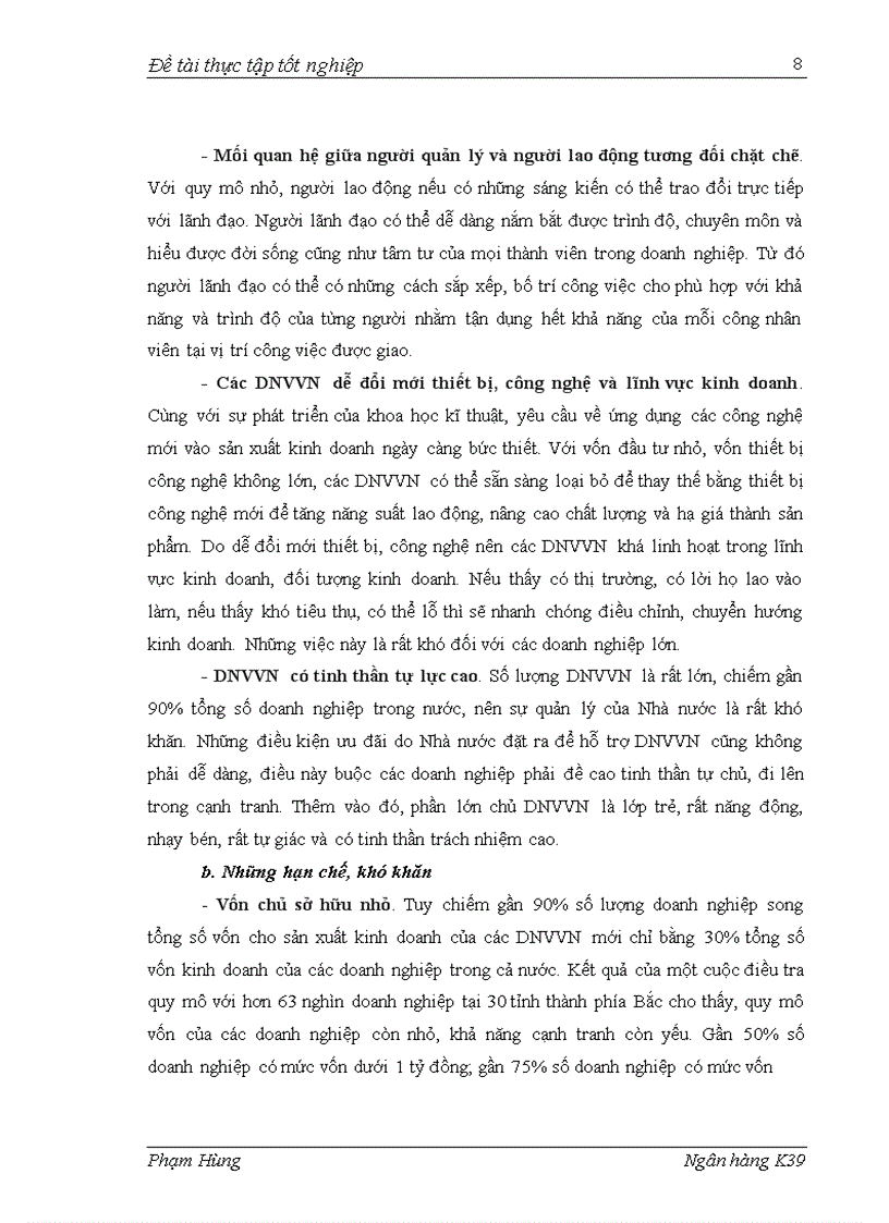 image for page Mở rộng tín dụng đối với Doanh nghiệp vừa và nhỏ tại Ngân Hàng Đầu Tư và Phát Triển – Chi Nhánh Thanh Xuân.