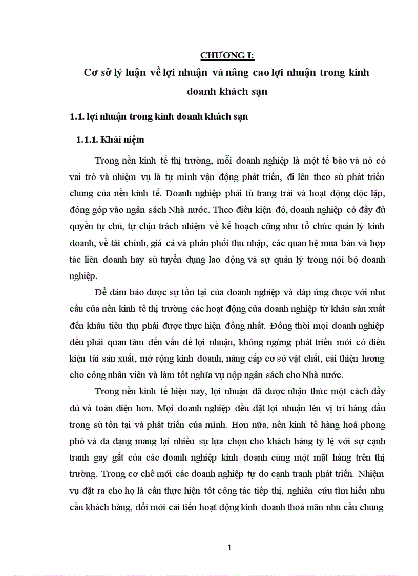 image for page Một số giải pháp nhằm nâng cao lợi nhuận của Khách sạn Phương Nam
