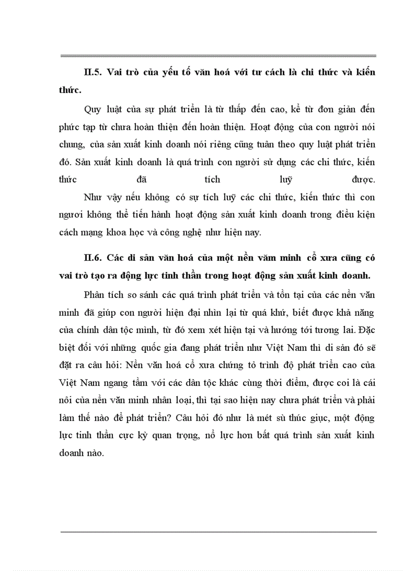 image for page Tầm quan trọng của việc đưa các yếu tố văn hoá vào sản xuất kinh doanh