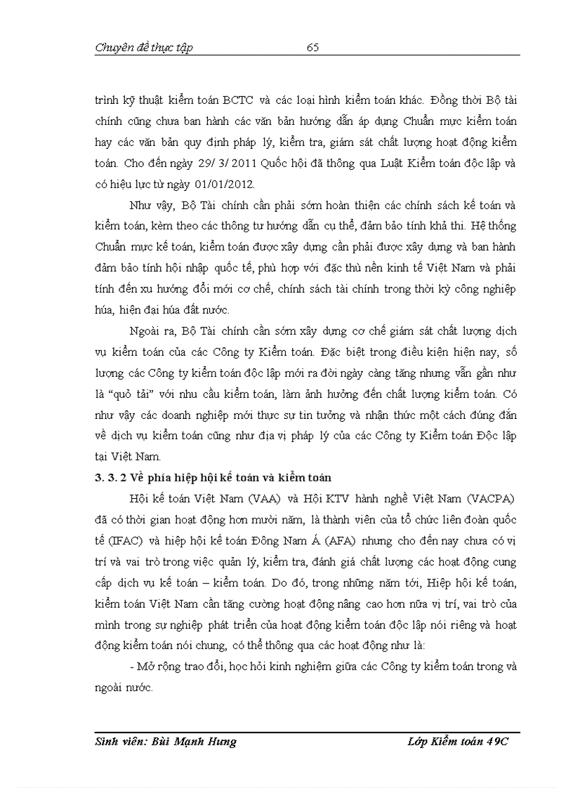 image for page Vận dụng quy trình kiểm toán vào kiểm toán khoản mục doanh thu trong kiểm toán báo cáo tài chính tại công ty TNHH kiểm toán và tư vấn thực hiện.