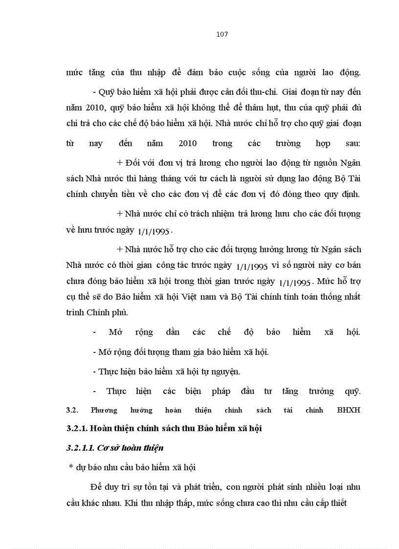 image for page Phương hướng hoàn thiện chính sách tài chính bảo hiểm xã hội ở Việt nam