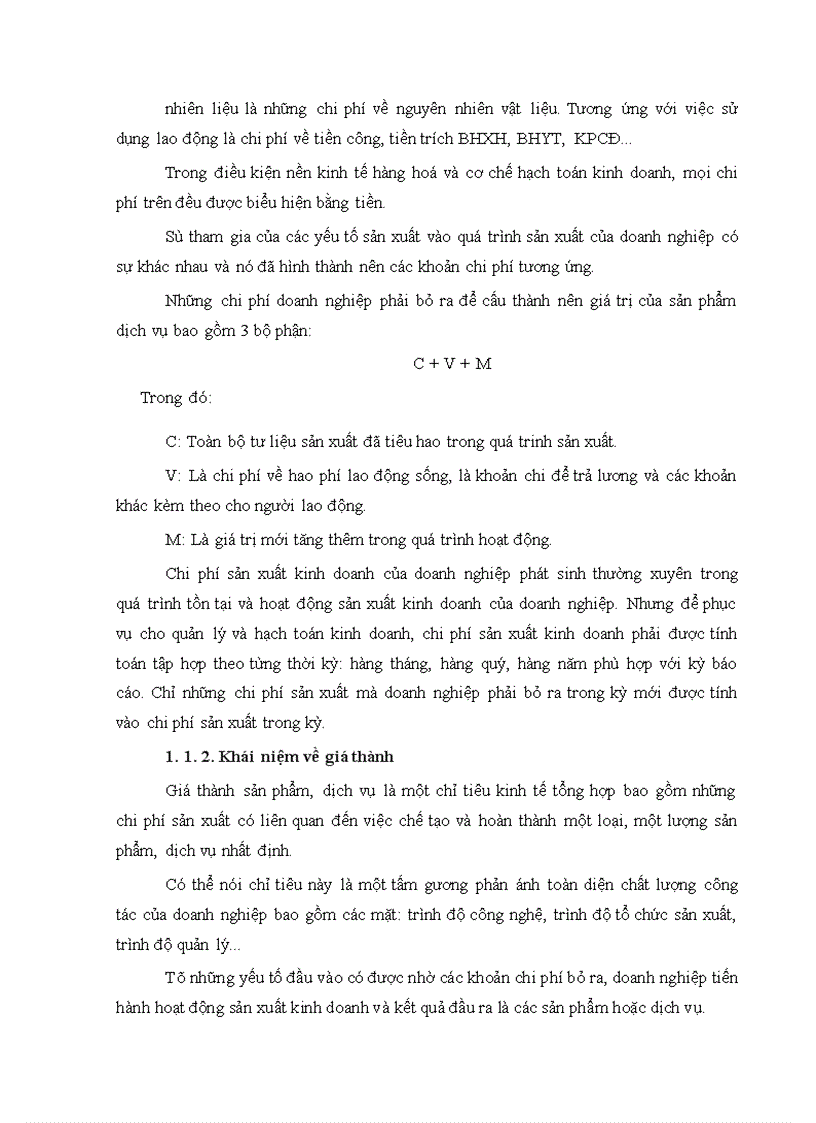 image for page Phân tích chi phí sản xuất kinh doanh và các biện pháp hạ giá thành sản phẩm tại Công ty Dệt may Hà Nội