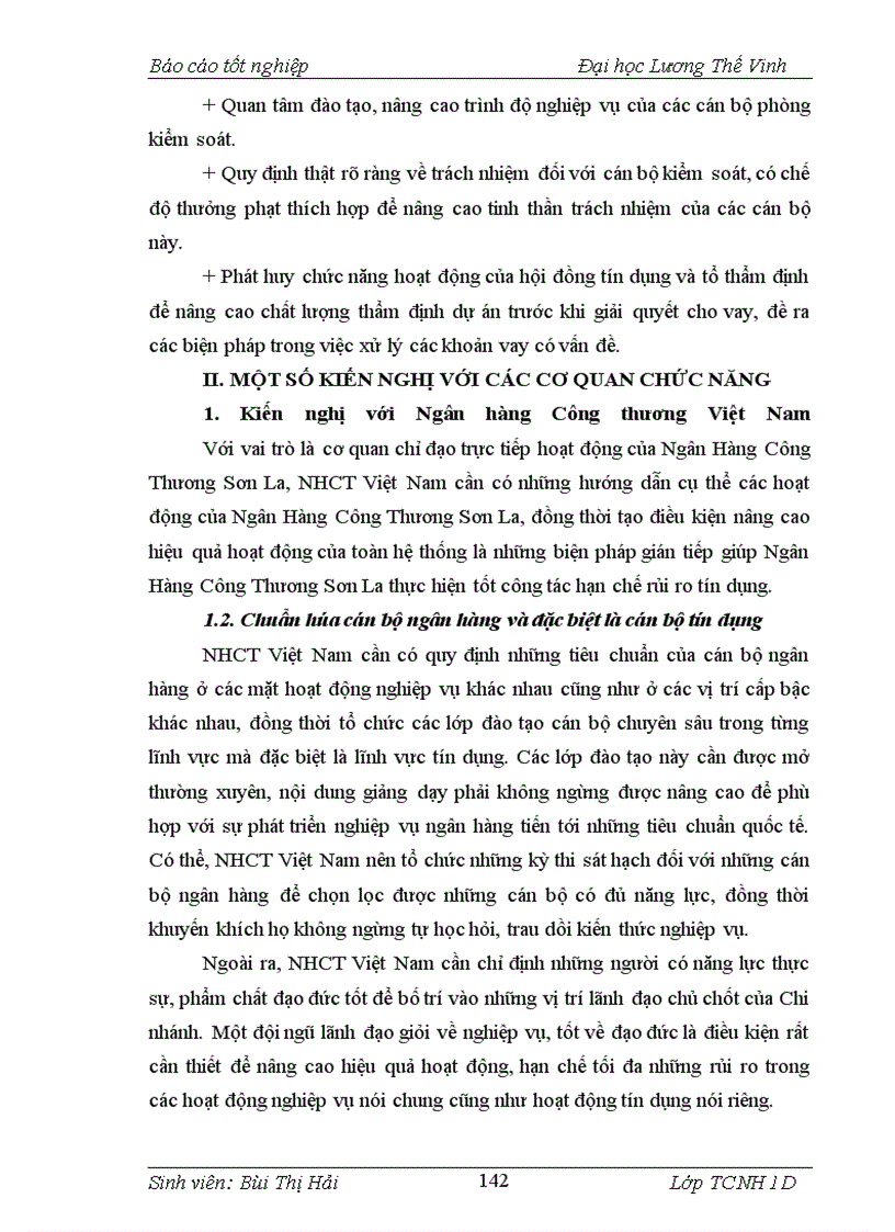 image for page Giải pháp phòng ngừa rủi ro tín dụng tại Chi Nhánh Ngân Hàng Công Thương Sơn La