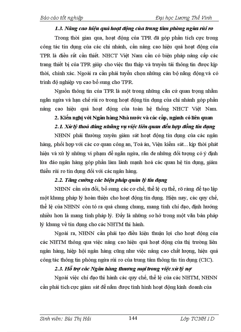 image for page Giải pháp phòng ngừa rủi ro tín dụng tại Chi Nhánh Ngân Hàng Công Thương Sơn La