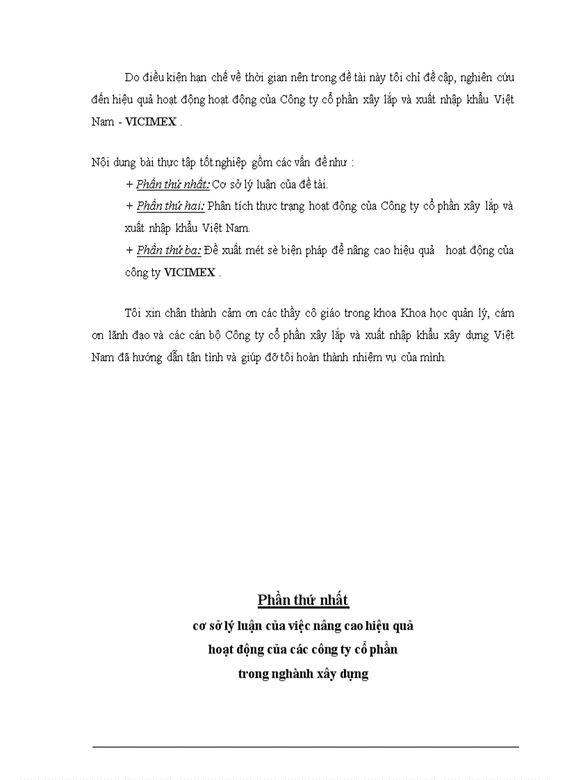 image for page Phân tích thực trạng hoạt động của Công ty cổ phần xây lắp và xuất nhập khẩu Việt Nam