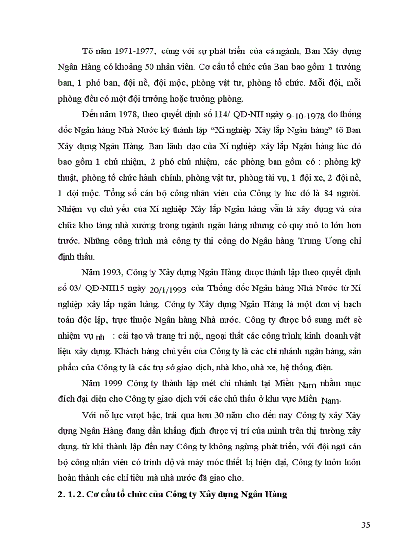 image for page Hoàn thiện công tác phân tích tài chính tại Công ty Xây dựng Ngân Hàng