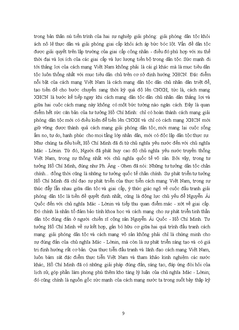 image for page Biện chứng giữa vấn đề dân tộc và giai cấp trong tư tưởng Hồ Chí Minh