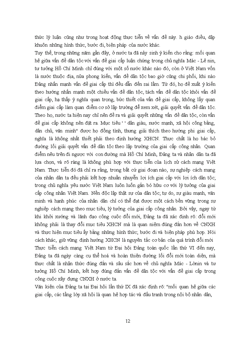 image for page Biện chứng giữa vấn đề dân tộc và giai cấp trong tư tưởng Hồ Chí Minh