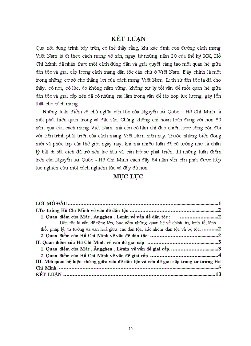 image for page Biện chứng giữa vấn đề dân tộc và giai cấp trong tư tưởng Hồ Chí Minh