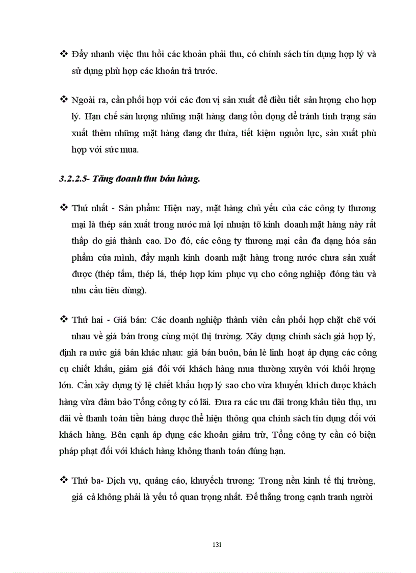 image for page Một số giải pháp nhằm nâng cao lợi nhuận của Tổng công ty Thép Việt Nam